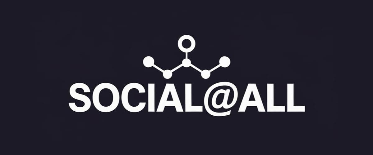 Social@ALL Automation Logo für Social Media auf Speed