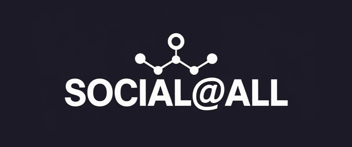Social@ALL Automation Logo für Social Media auf Speed